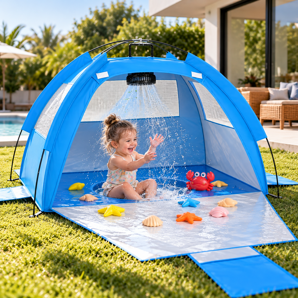 Baby Beach Tent with Solar Fan & Splash Pool: A Parent's Guide
